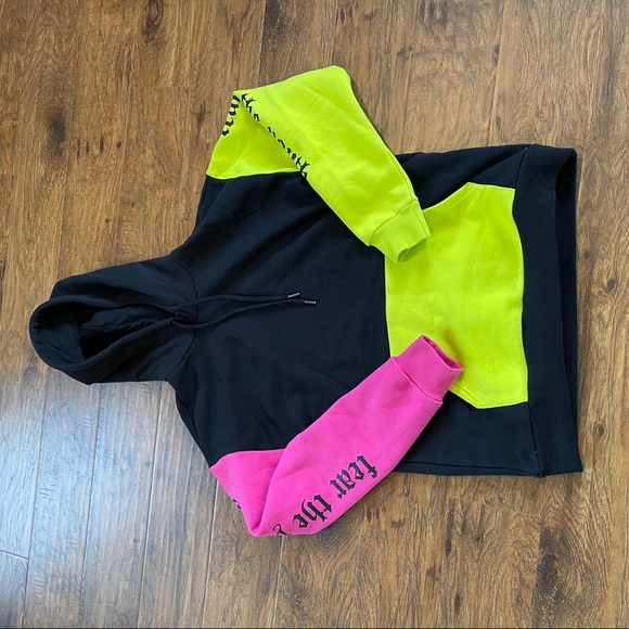 Retro Vibes Color Block Hoodie - Picture 11 of 12